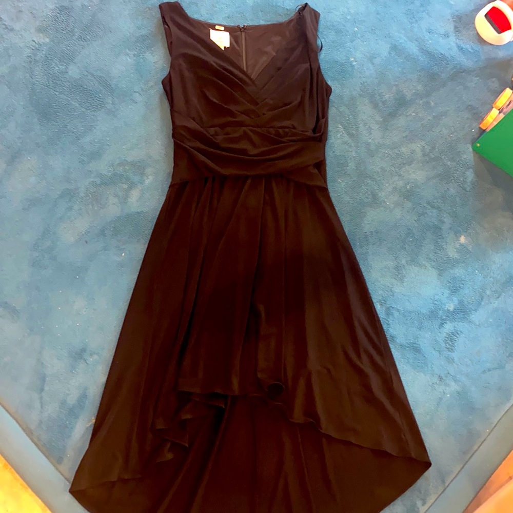 Suzi Chin for Maggy Boutique black sleeveless dress- 8